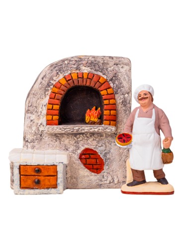 Santon Pizzaïolo n°2 Collection 7cm Nouveauté 2024